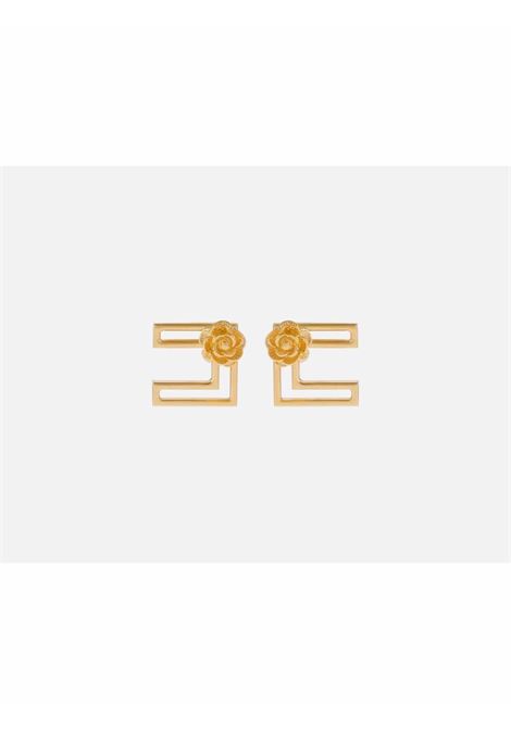 golden c fiori ELISABETTA FRANCHI | Orecchini | OR54K512EV130U95